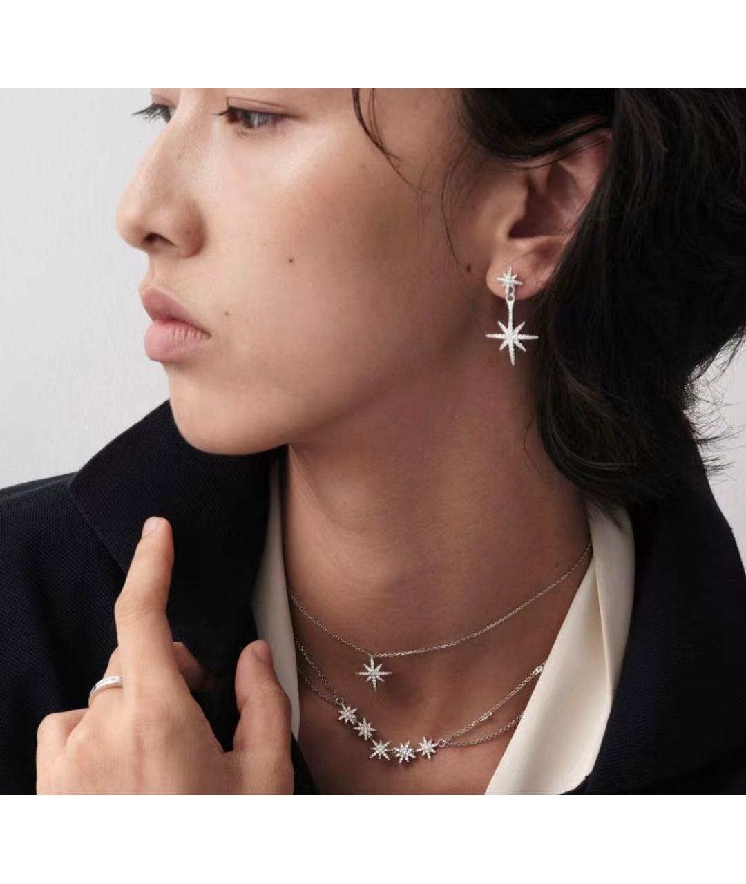 APM Monaco Серебряное серебряное колье, фото 5