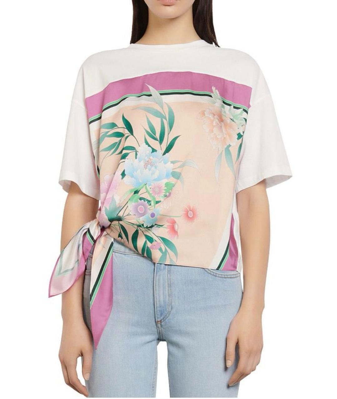 SANDRO Мульти хлопковая футболка, фото 8