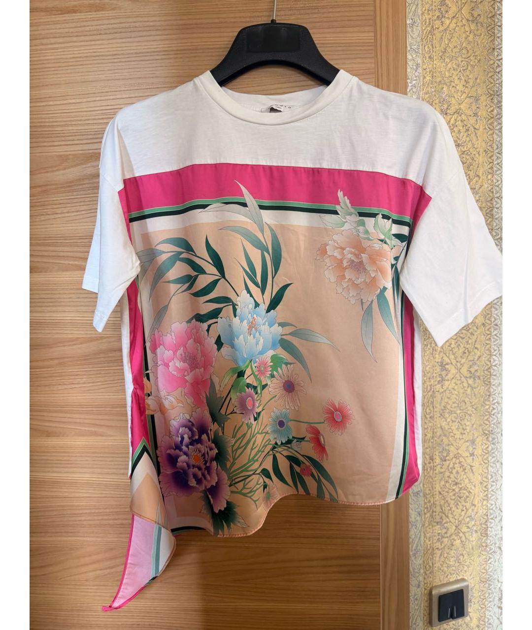 SANDRO Мульти хлопковая футболка, фото 4