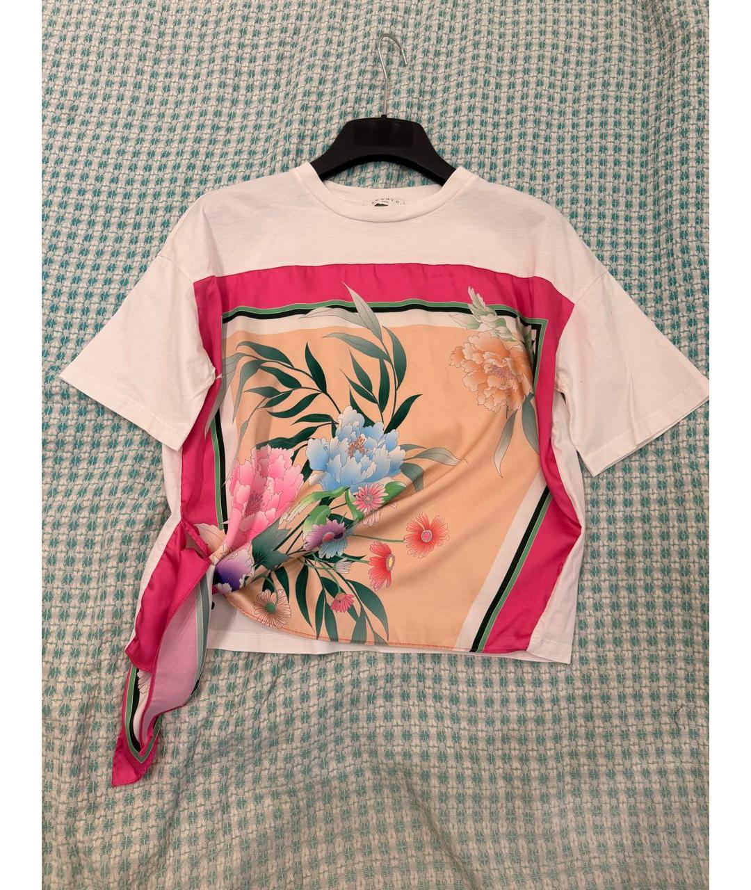 SANDRO Мульти хлопковая футболка, фото 9