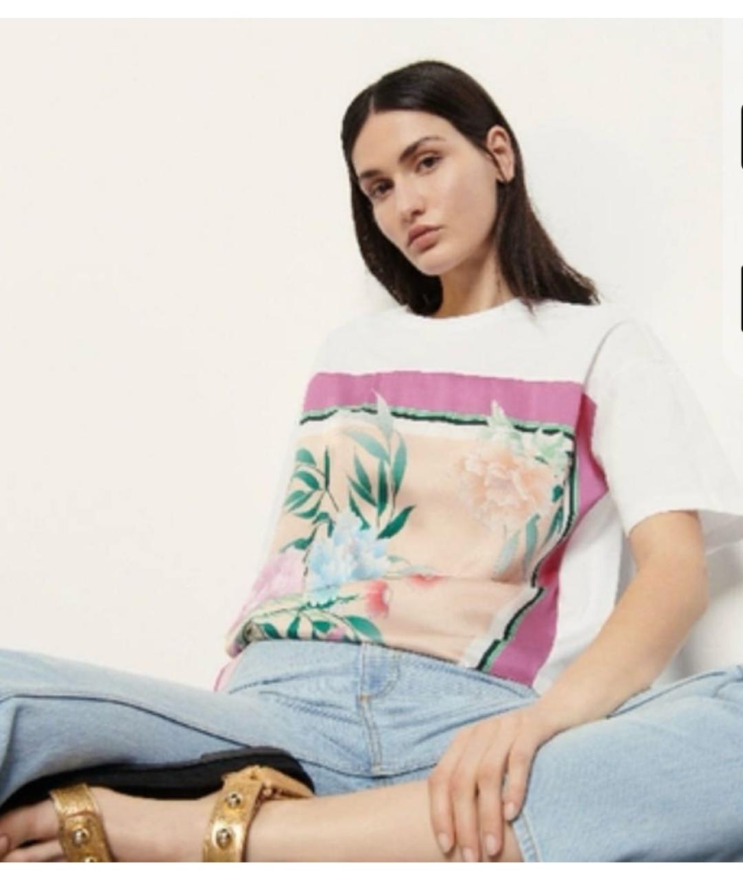 SANDRO Мульти хлопковая футболка, фото 6