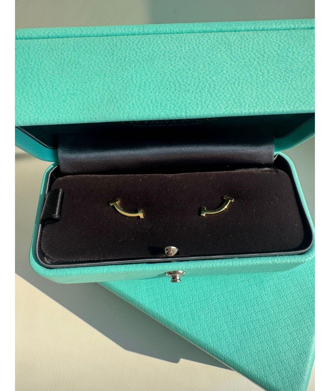 TIFFANY&CO Золотые серьги из желтого золота, фото 3