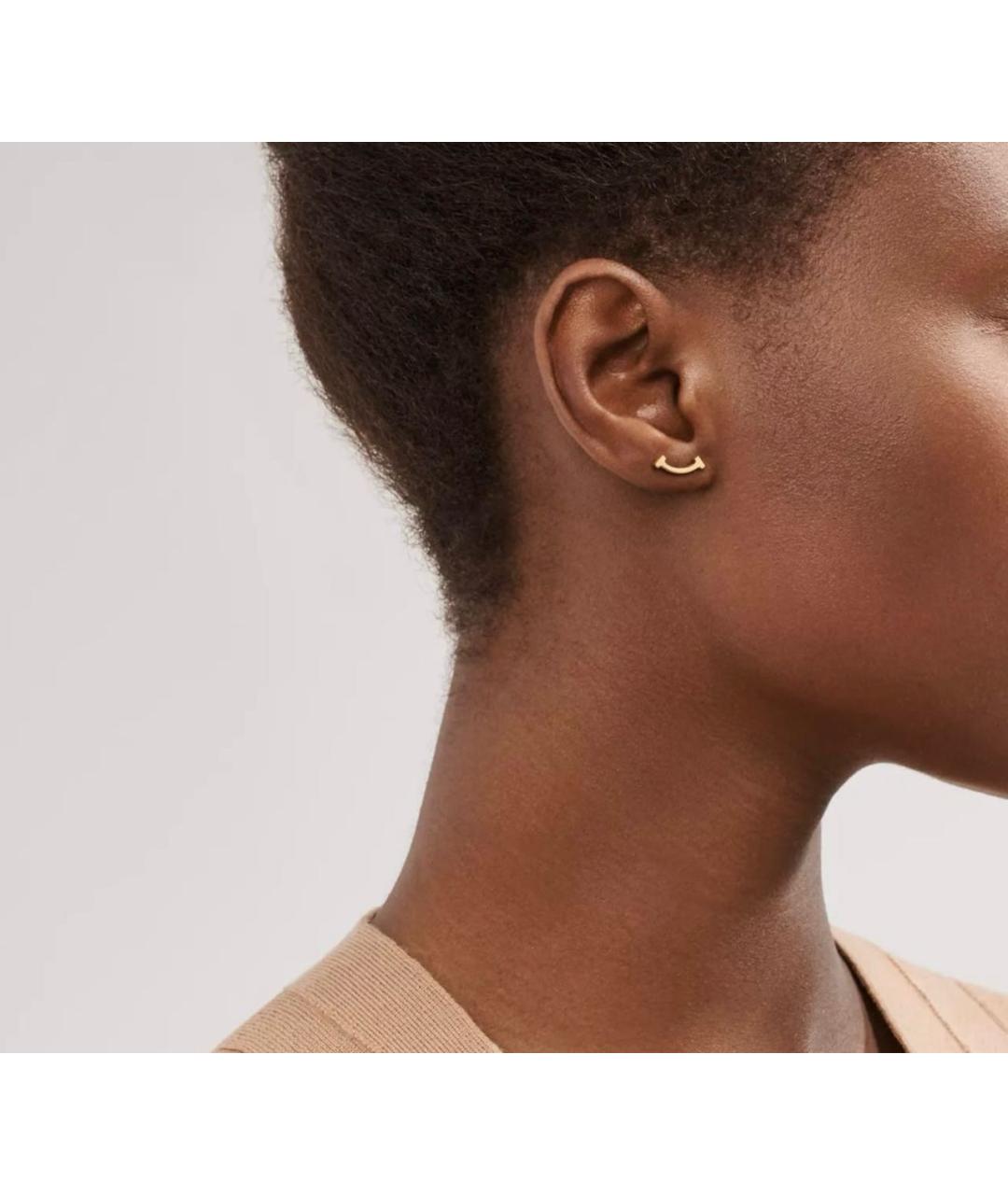 TIFFANY&CO Золотые серьги из желтого золота, фото 5