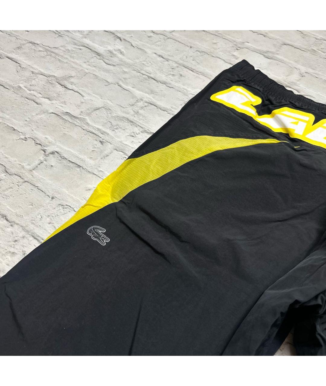 LACOSTE Черные полиамидовые повседневные брюки, фото 4