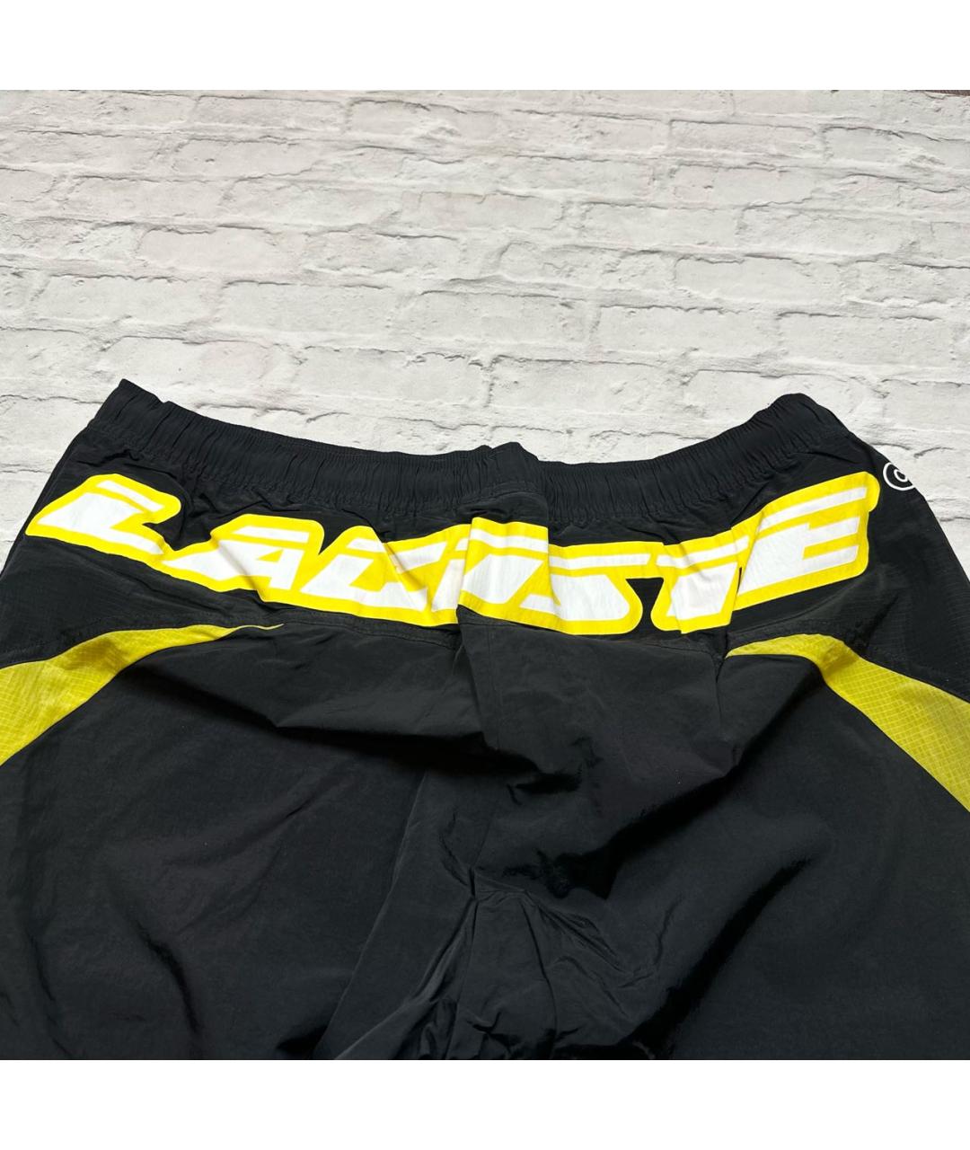 LACOSTE Черные полиамидовые повседневные брюки, фото 3