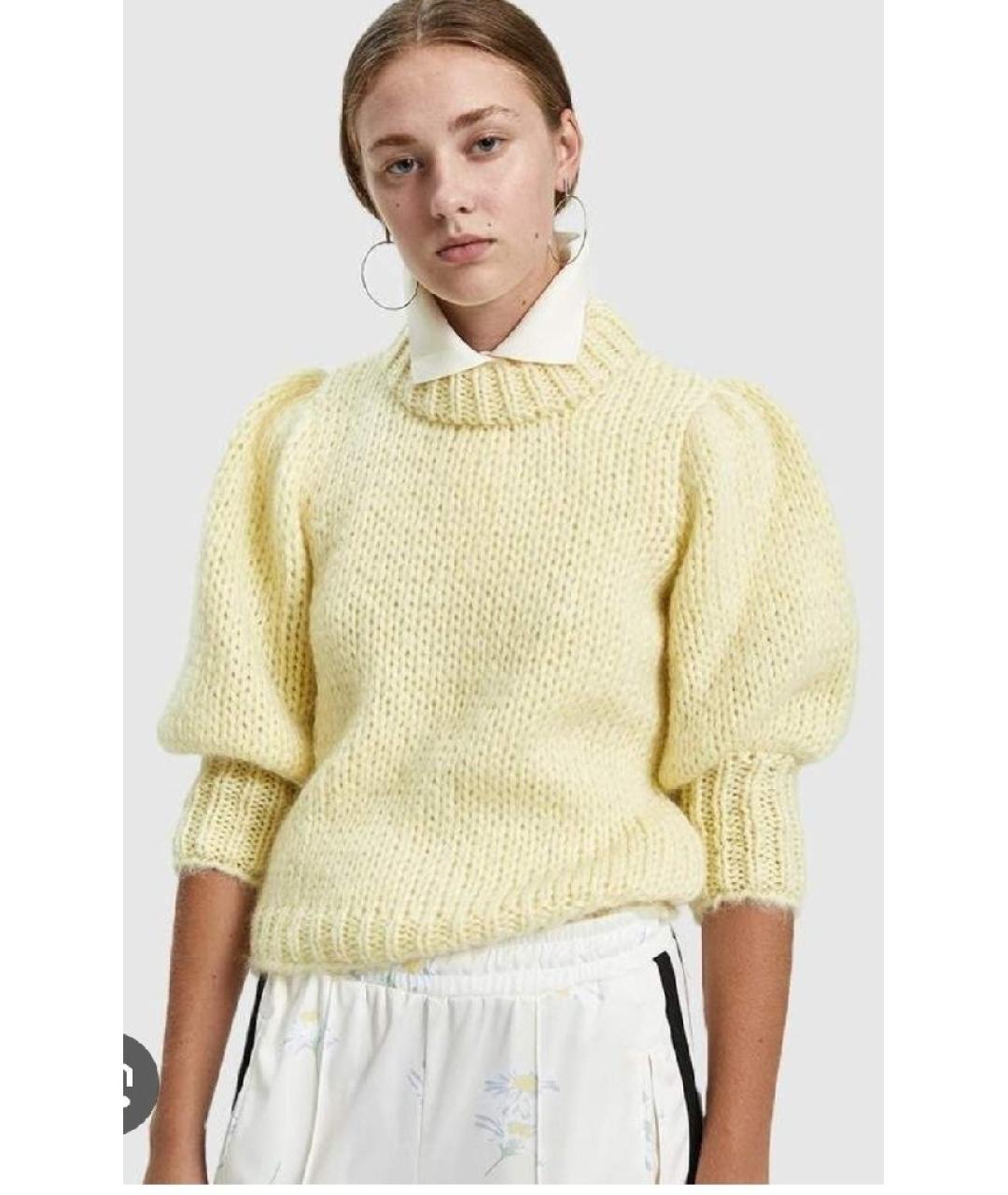 GANNI Коралловый шерстяной джемпер / свитер, фото 3