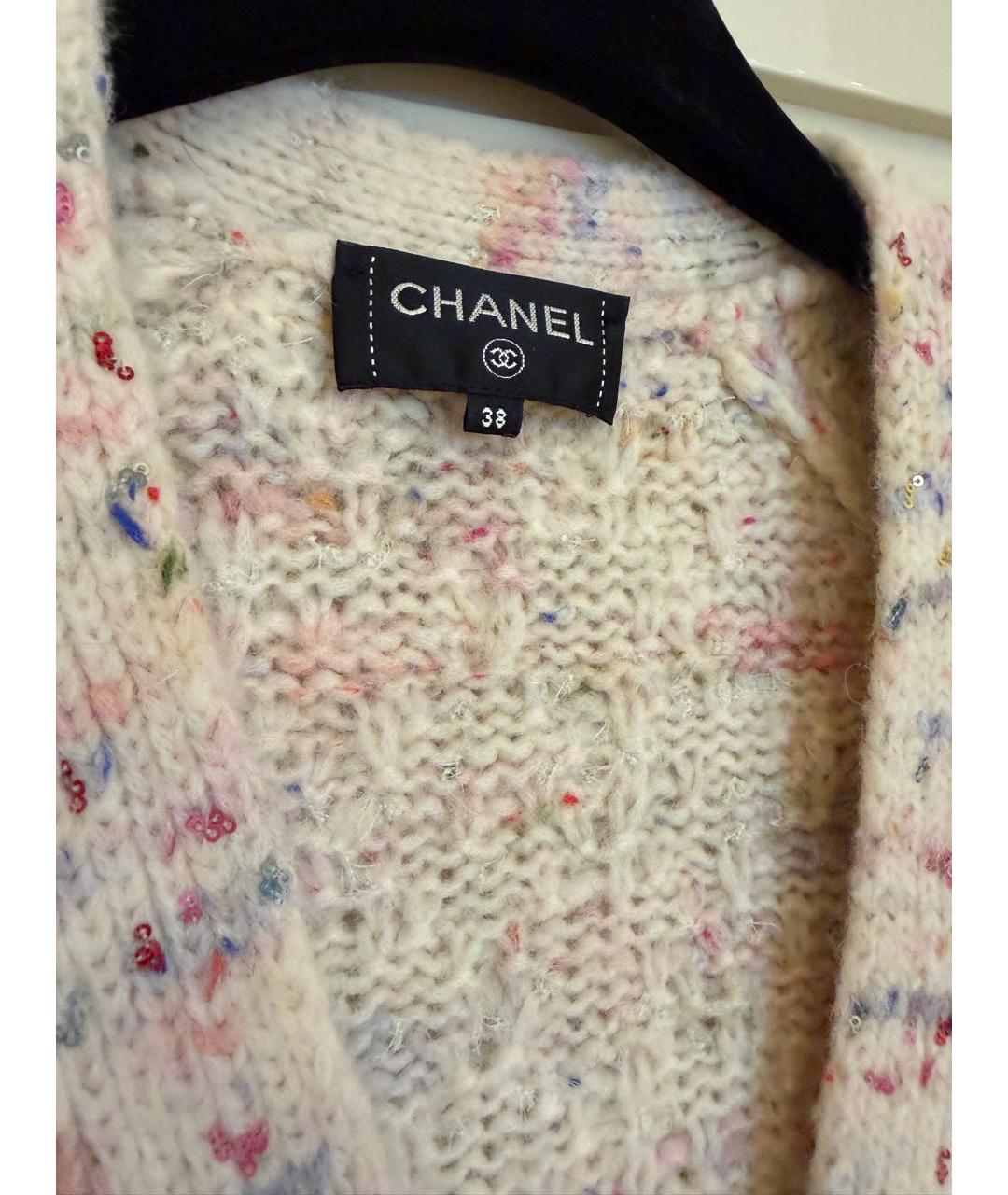 CHANEL Бежевый кардиган, фото 4