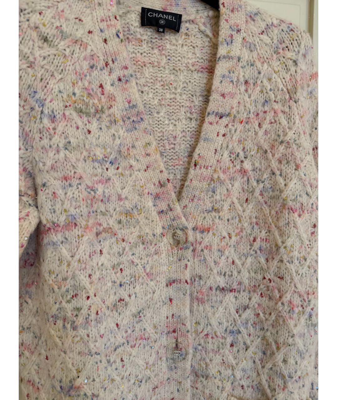 CHANEL Бежевый кардиган, фото 2