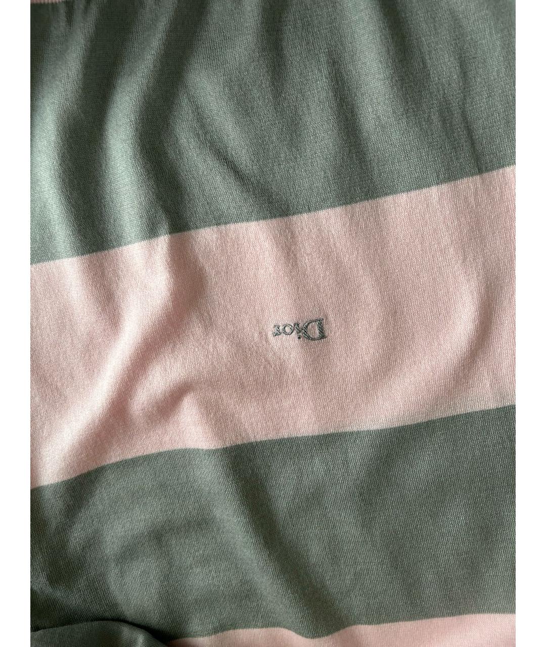 CHRISTIAN DIOR Розовый хлопковый джемпер / свитер, фото 4