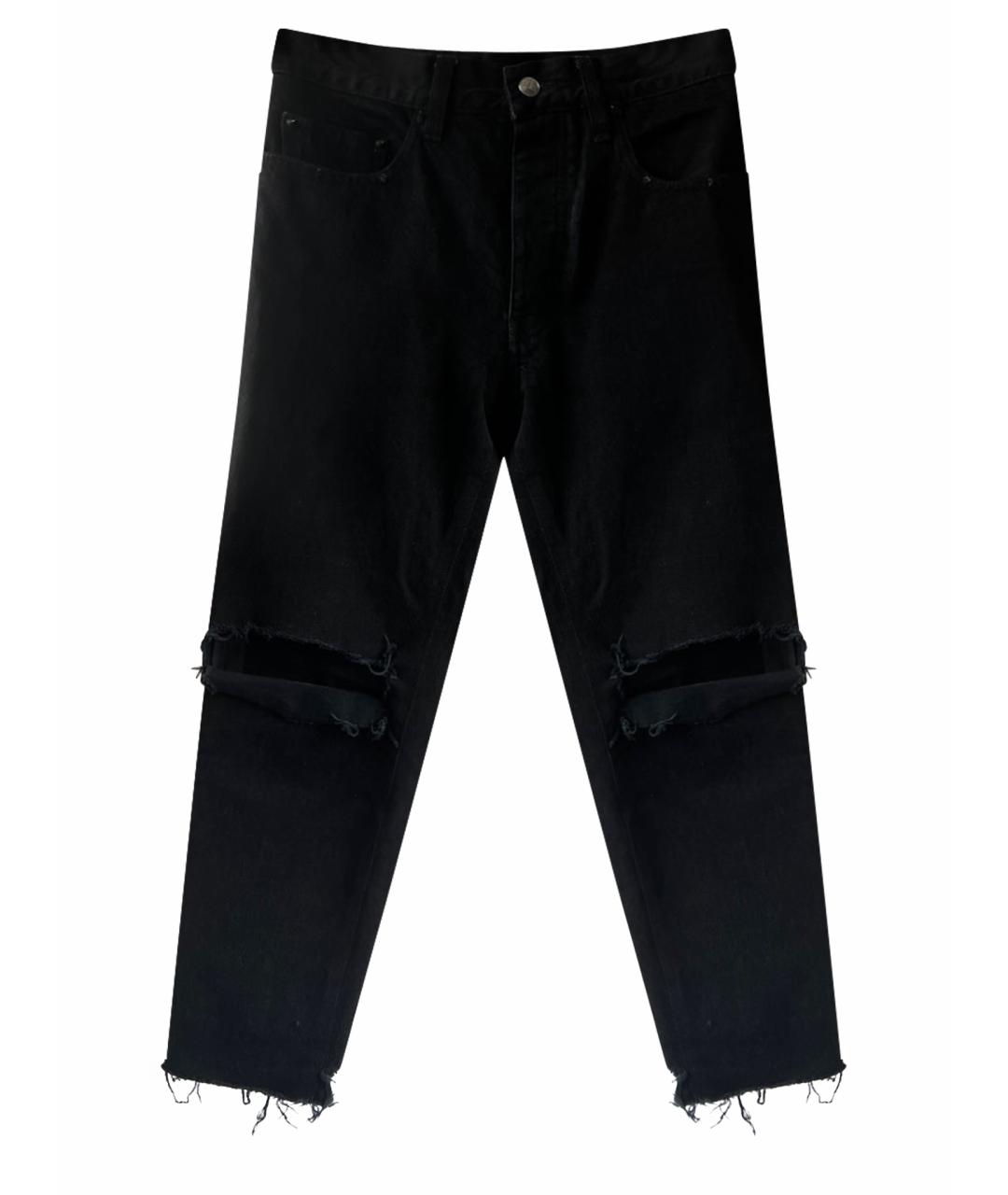 Enfants Riches Déprimés Черные хлопковые джинсы скинни, фото 1