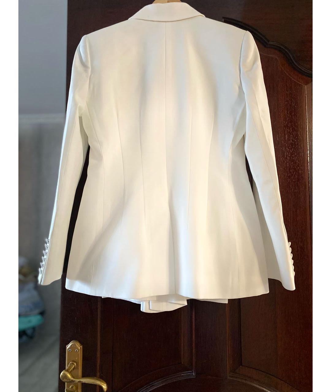 NINA RICCI Белый вискозный костюм с брюками, фото 4