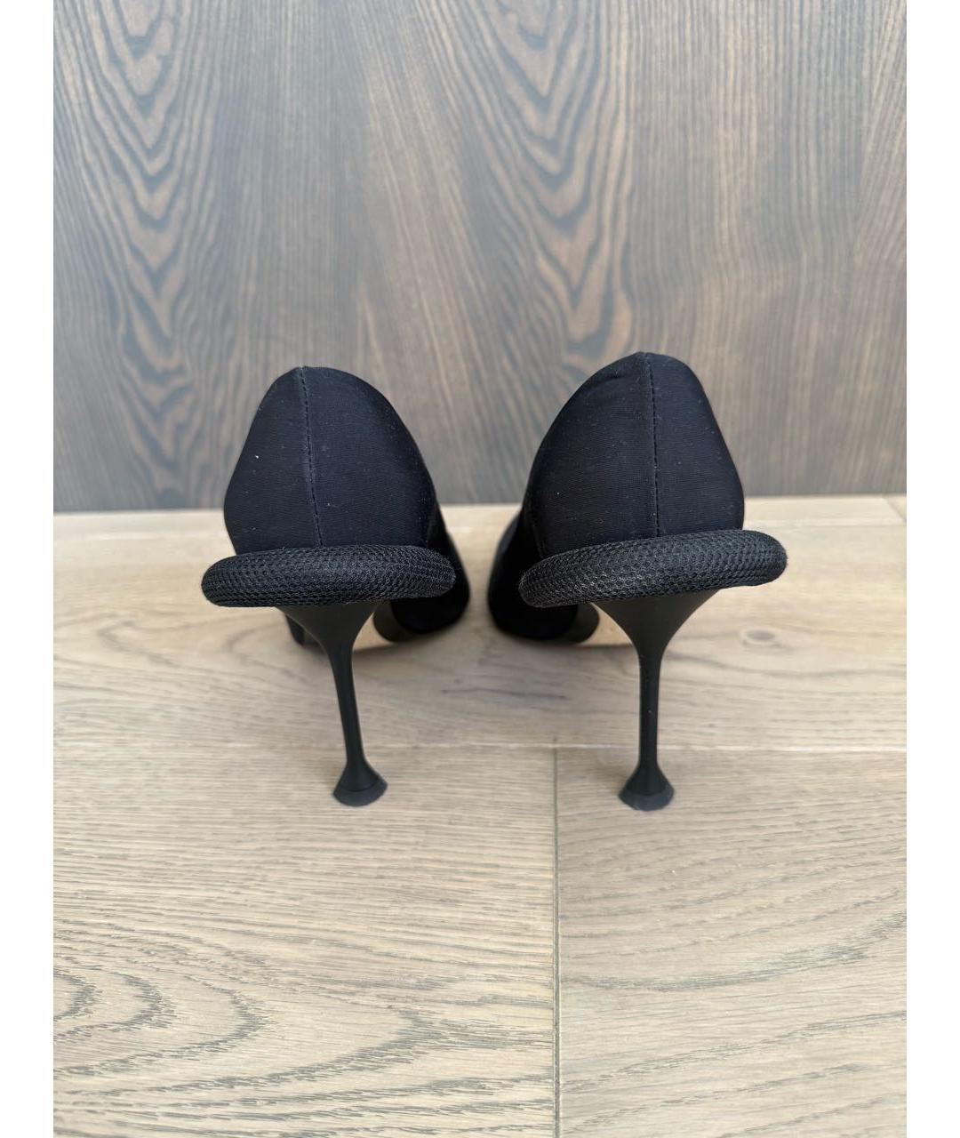 NO. 21 Черные текстильные туфли, фото 3