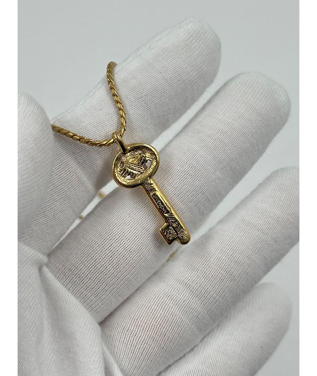 GIVENCHY Золотая позолоченная подвеска, фото 4