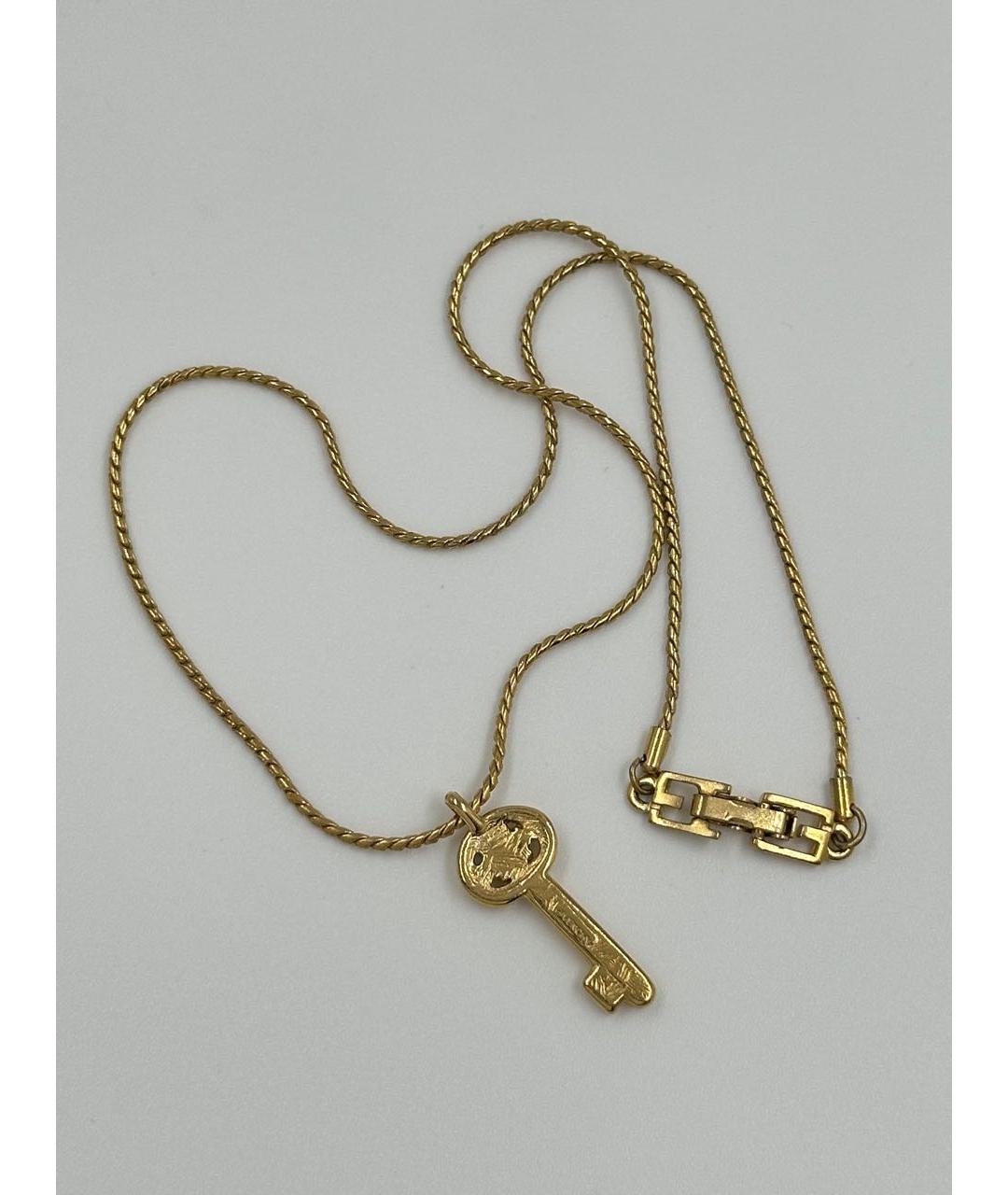 GIVENCHY Золотая позолоченная подвеска, фото 6
