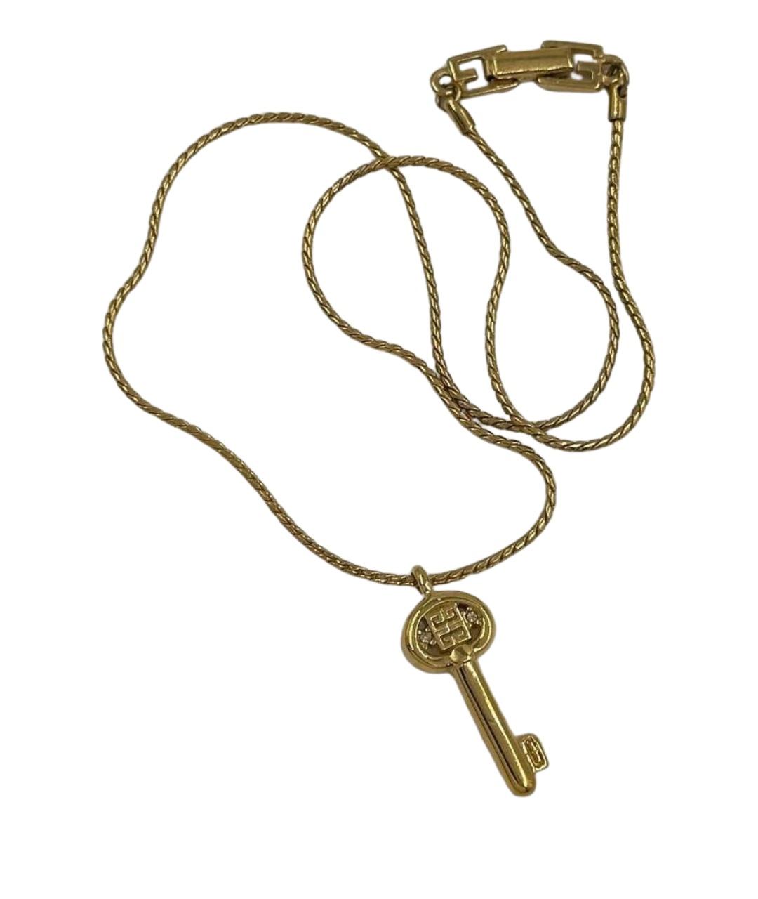 GIVENCHY Золотая позолоченная подвеска, фото 1