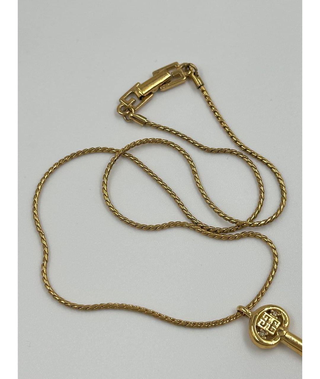 GIVENCHY Золотая позолоченная подвеска, фото 5