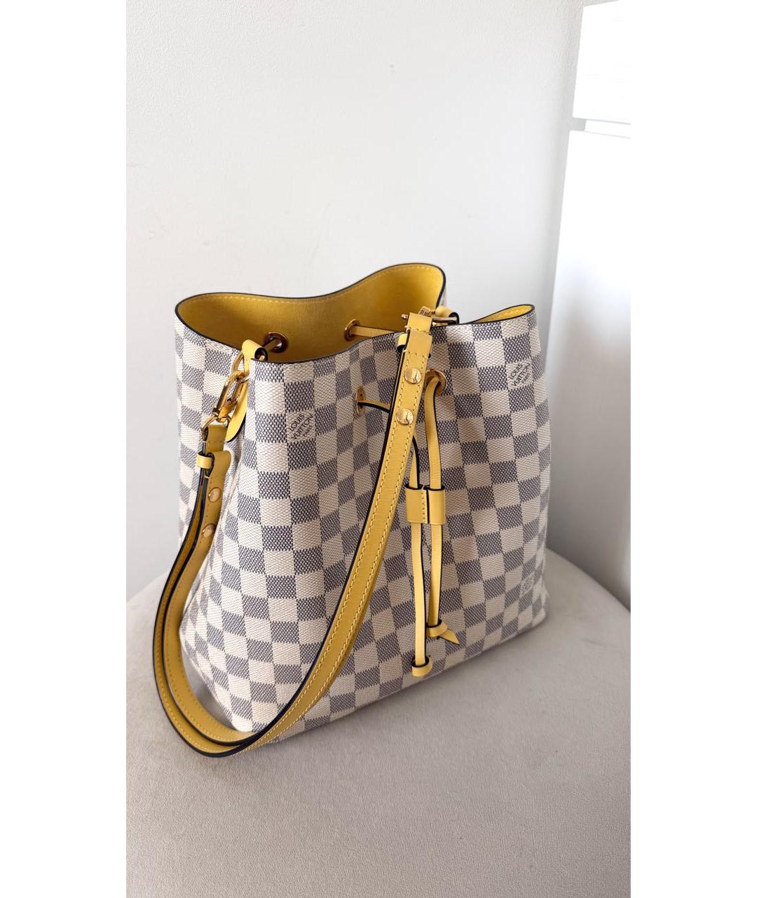 LOUIS VUITTON Желтая сумка через плечо, фото 2