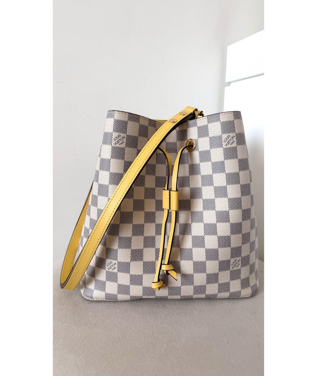 LOUIS VUITTON Желтая сумка через плечо, фото 3