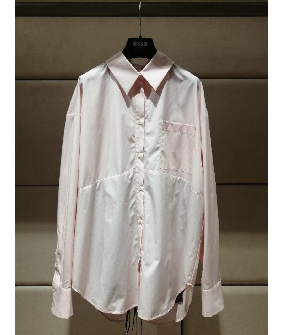 MSGM Розовая рубашка, фото 3