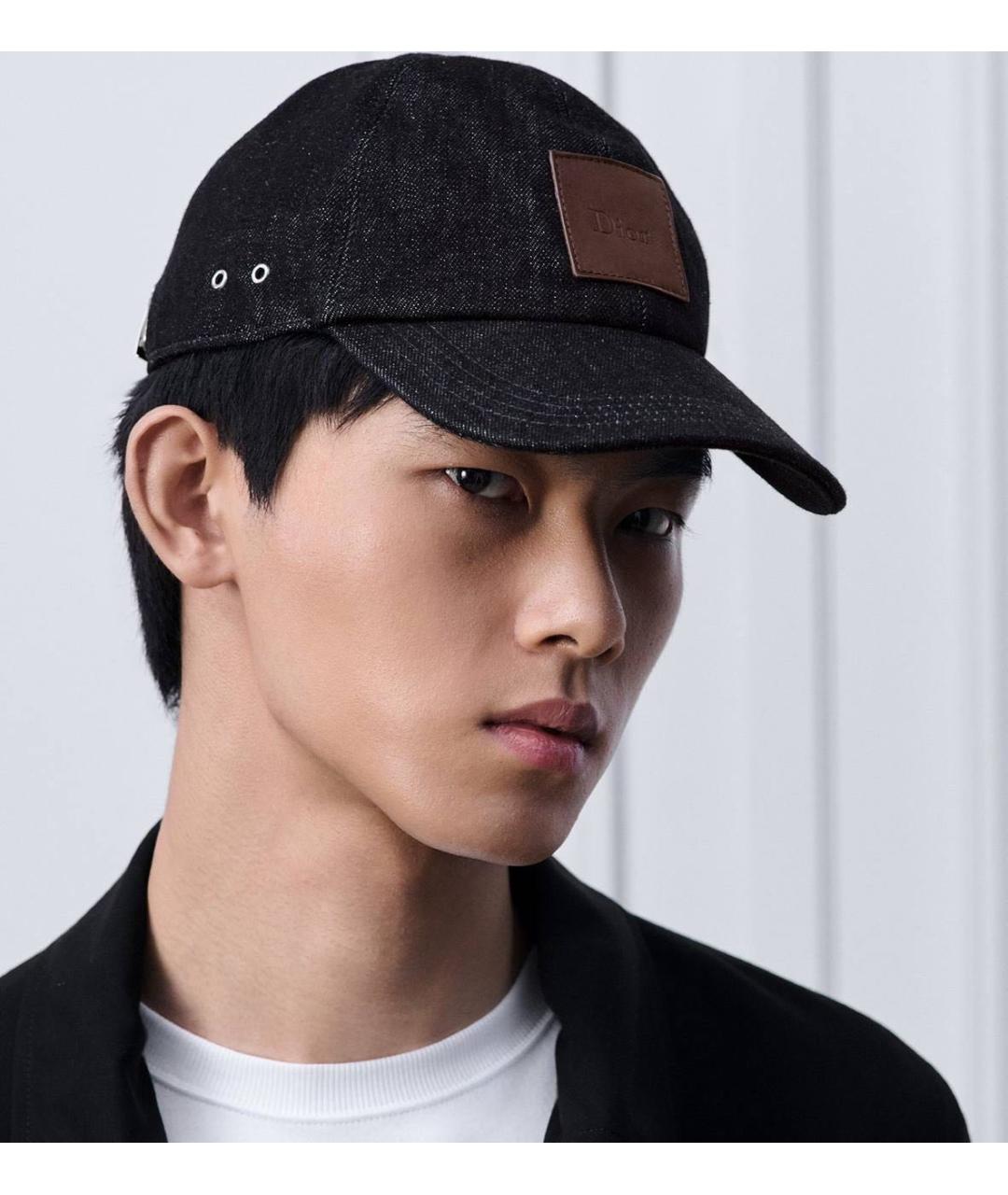 CHRISTIAN DIOR Темно-синяя кепка/бейсболка, фото 4