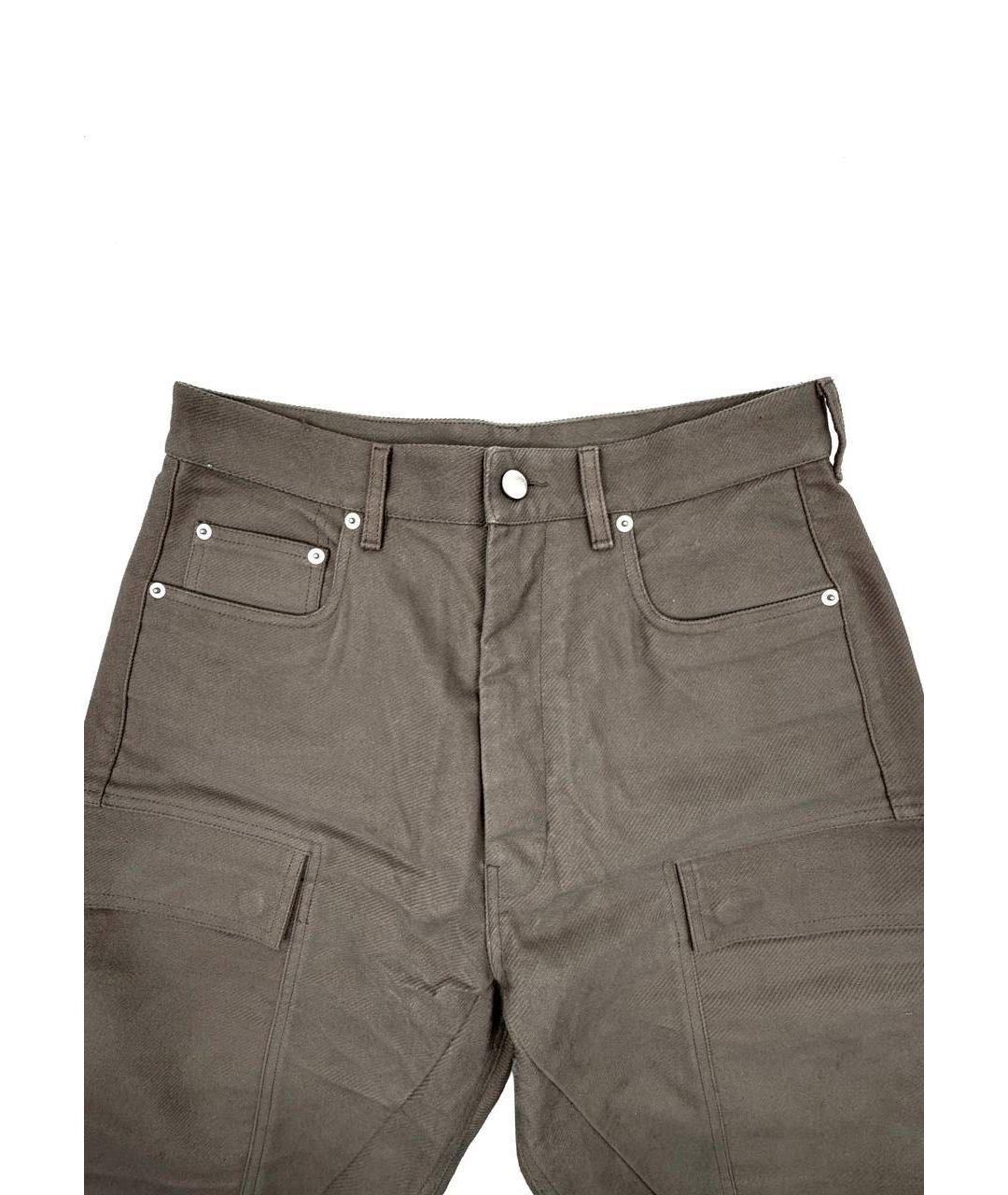 RICK OWENS Серые джинсы, фото 4