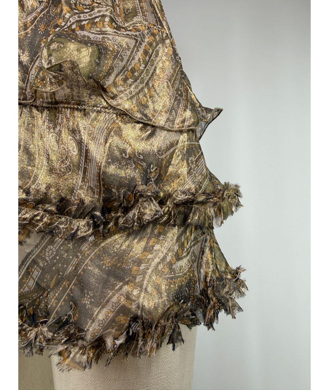 DOLCE&GABBANA Мульти шелковая майка, фото 3