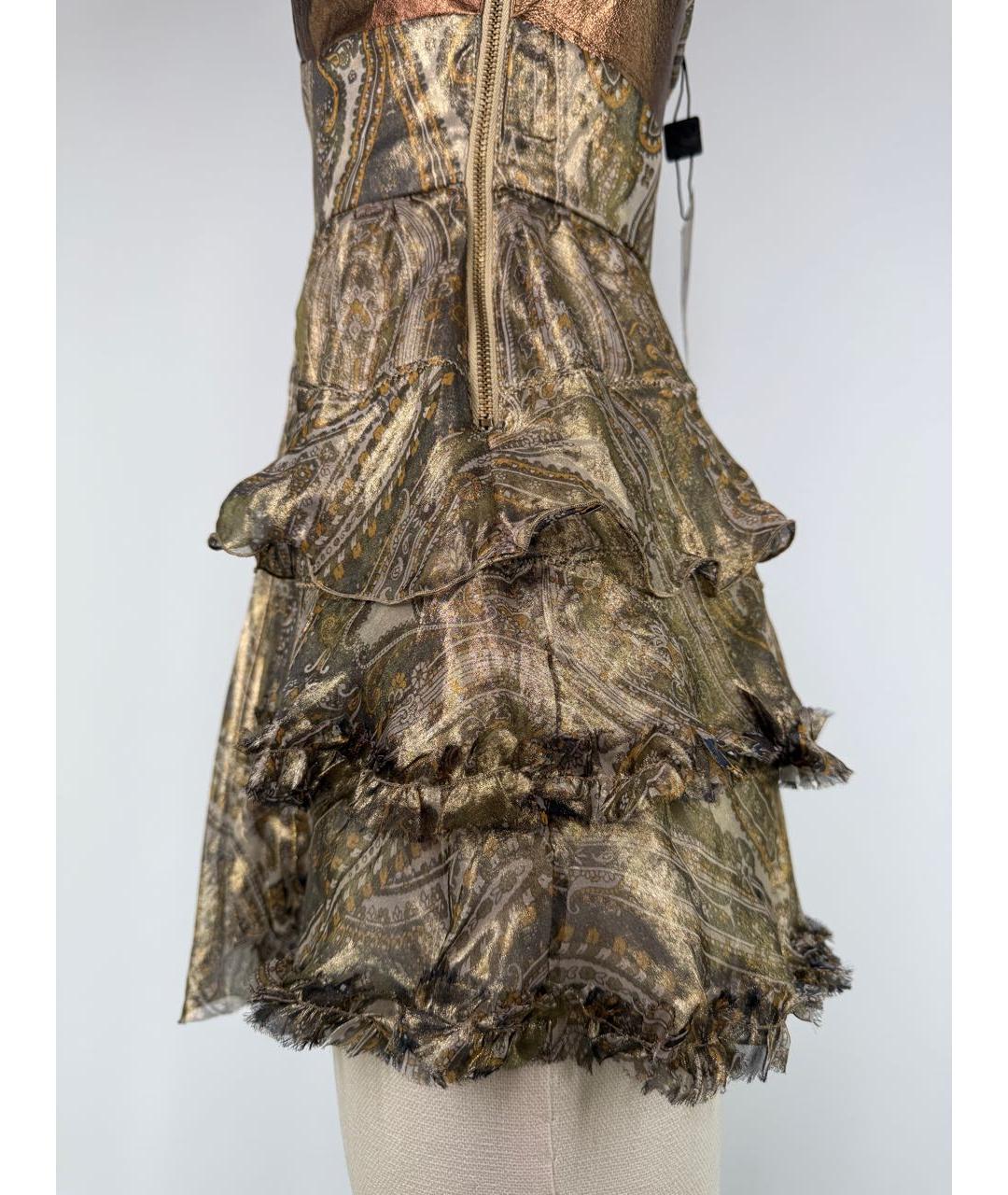 DOLCE&GABBANA Мульти шелковая майка, фото 4