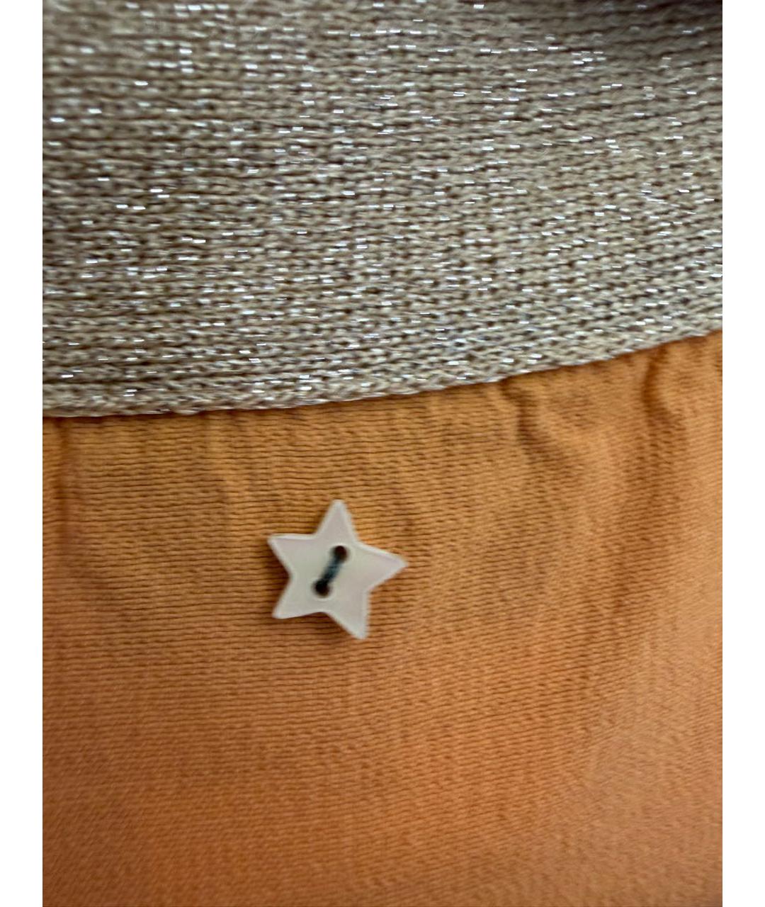 LORENA ANTONIAZZI Оранжевая вискозная блузы, фото 6