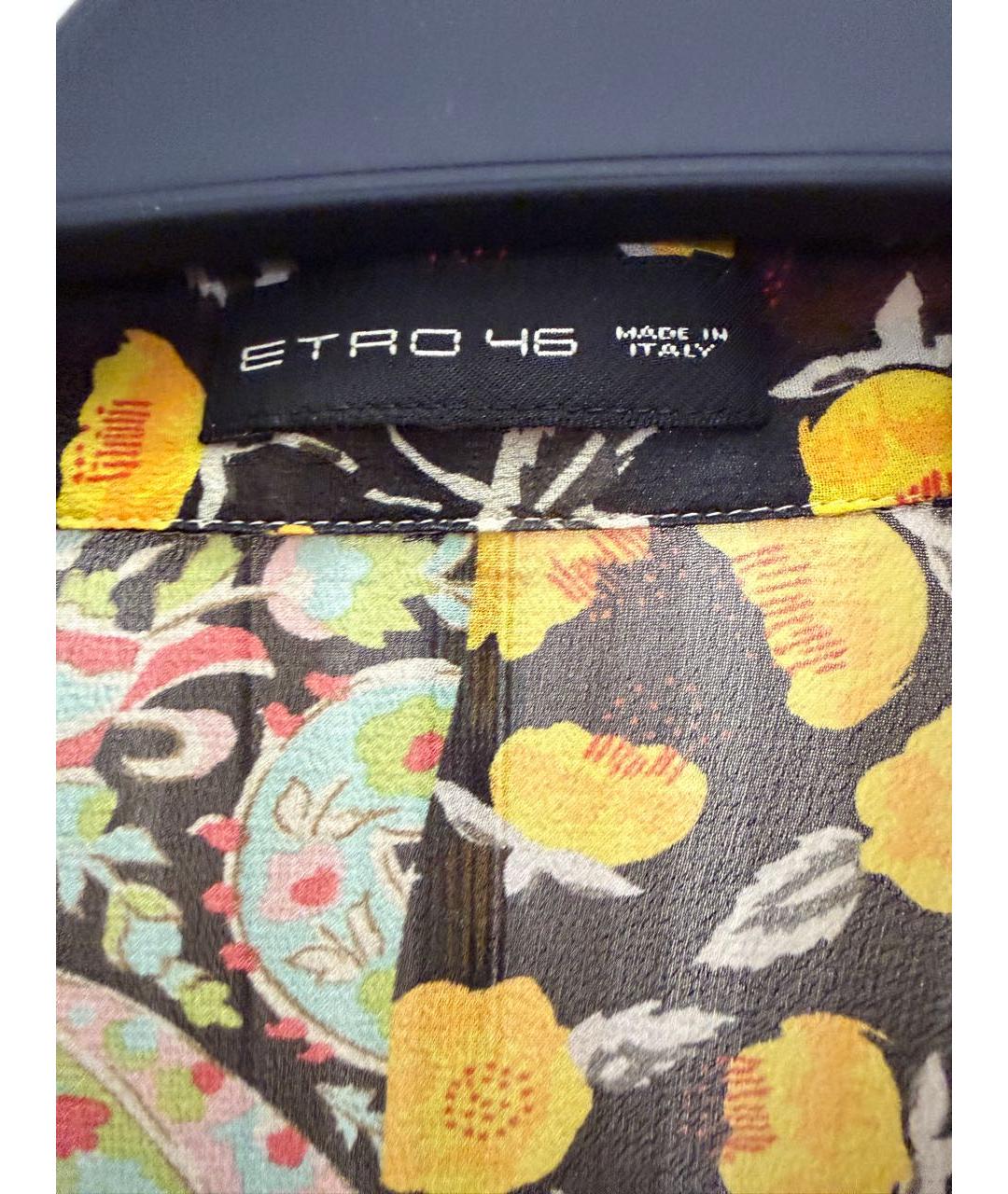 ETRO Мульти шелковая рубашка, фото 3