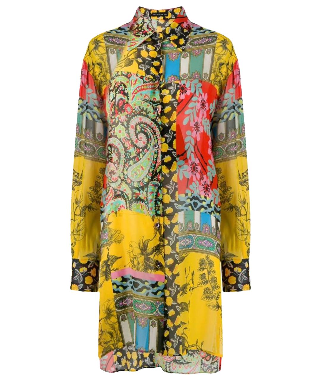 ETRO Мульти шелковая рубашка, фото 1