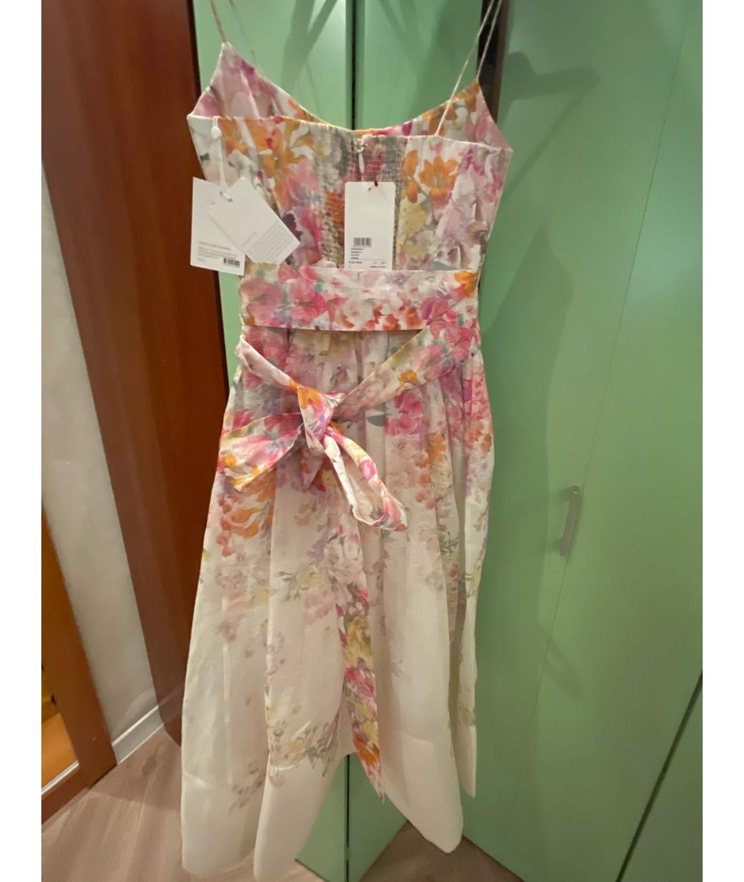 ZIMMERMANN Розовый хлопковый сарафан, фото 2