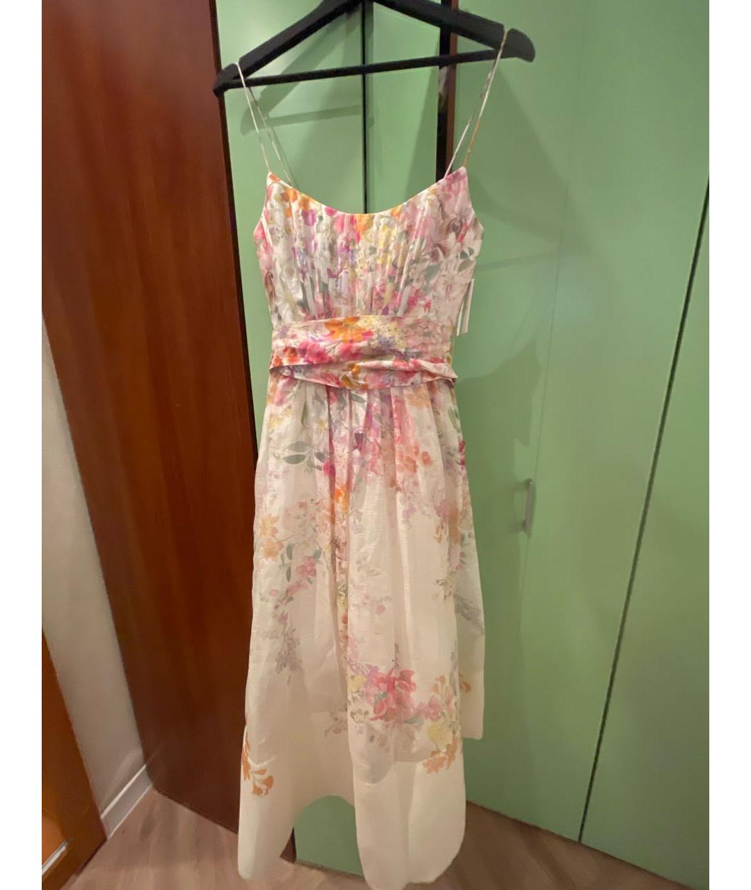 ZIMMERMANN Розовый хлопковый сарафан, фото 5