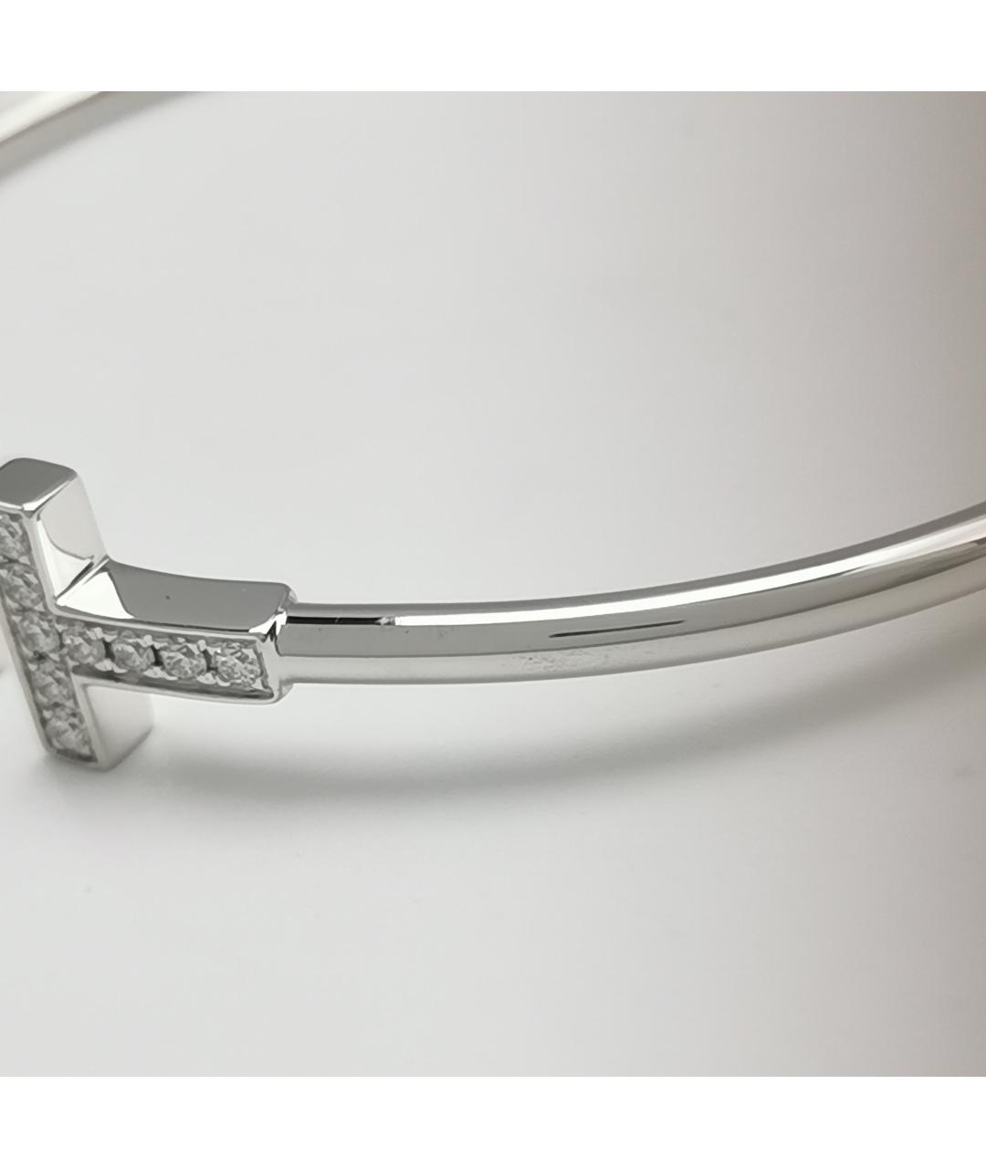TIFFANY&CO Серебрянный браслет из белого золота, фото 5