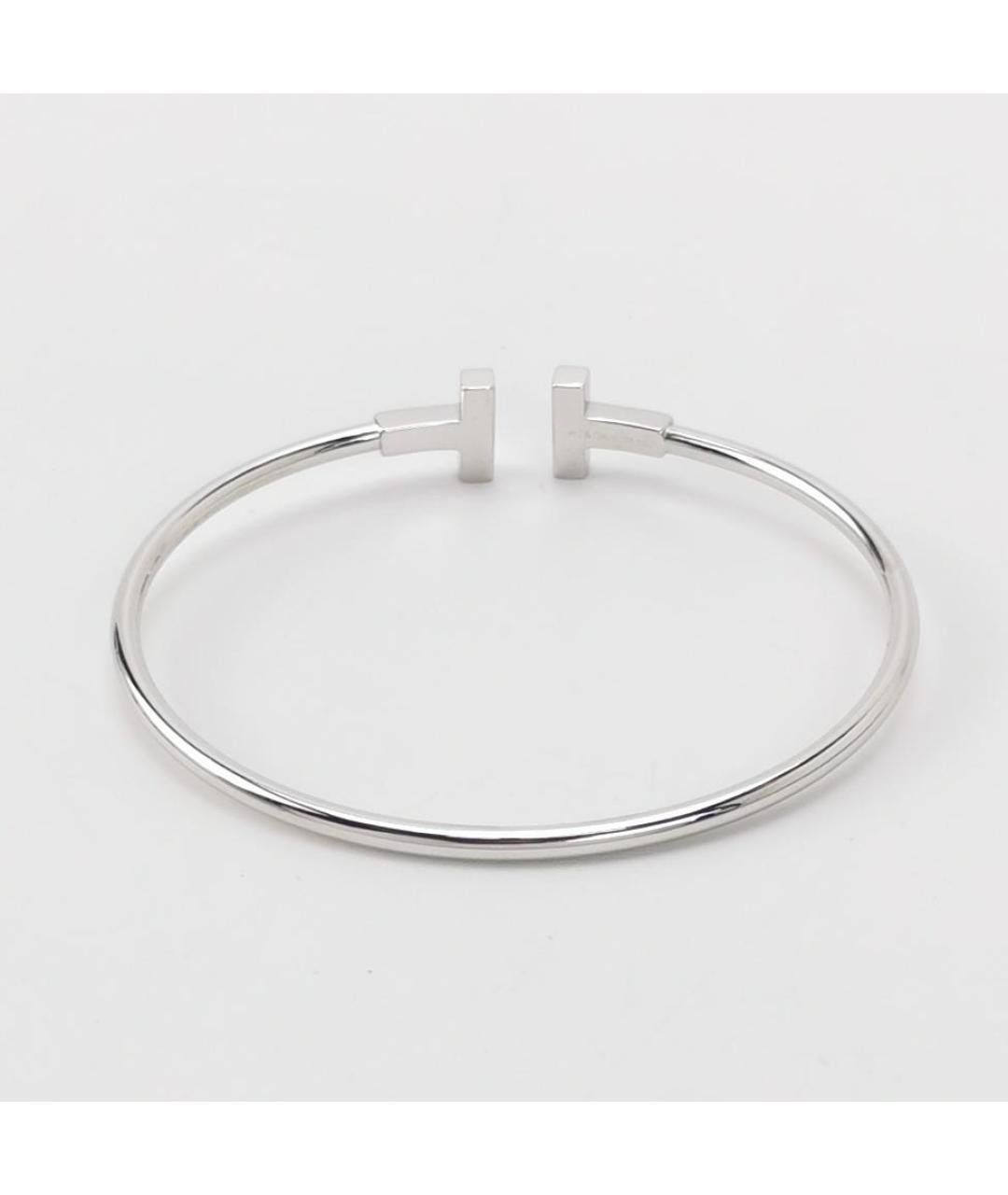 TIFFANY&CO Серебрянный браслет из белого золота, фото 2