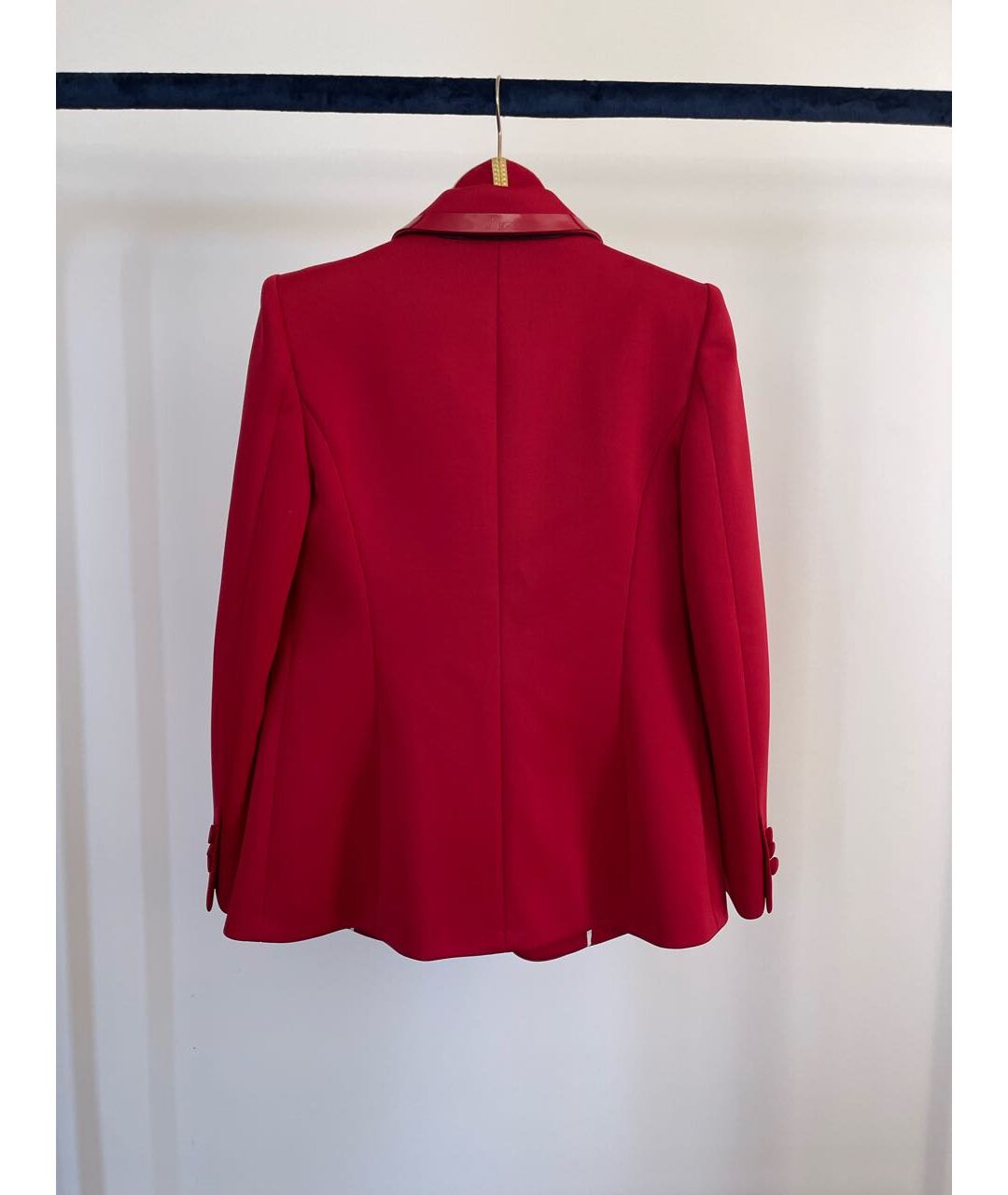 FENDI Красный полиэстеровый жакет/пиджак, фото 2