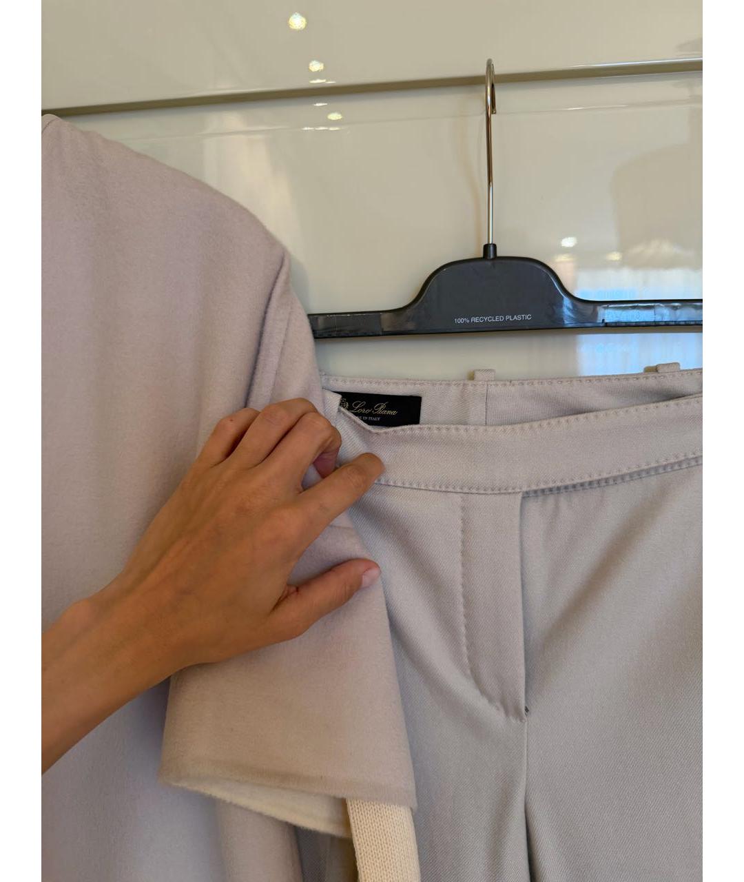 LORO PIANA Бежевый костюм с брюками, фото 6