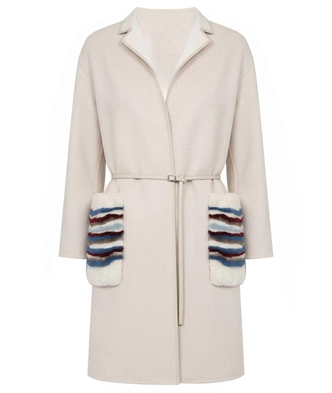 LORO PIANA Бежевый костюм с брюками, фото 10