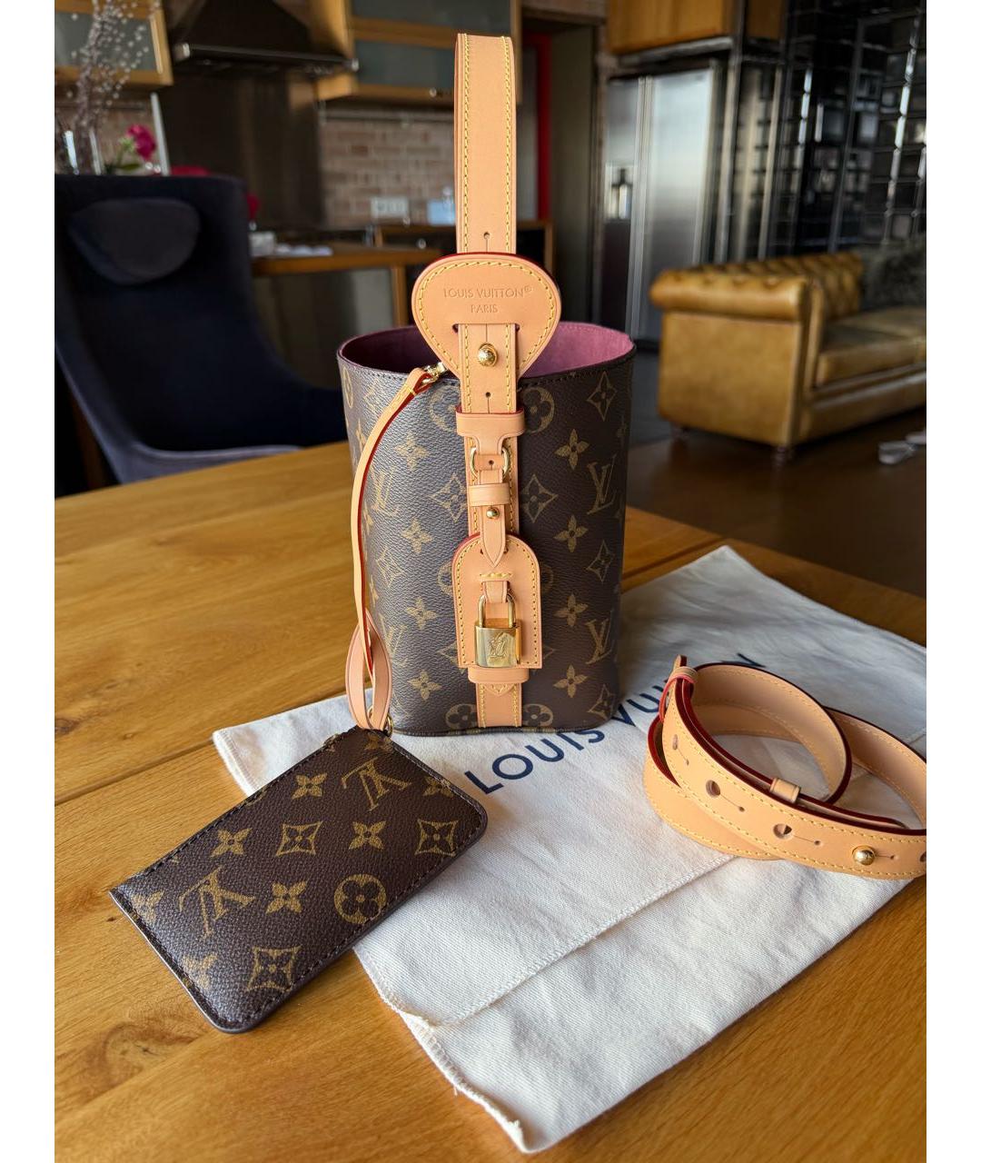 LOUIS VUITTON Мульти кожаная сумка с короткими ручками, фото 5