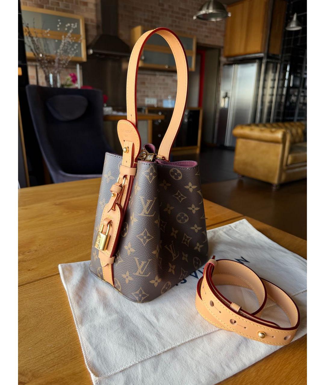 LOUIS VUITTON Мульти кожаная сумка с короткими ручками, фото 6