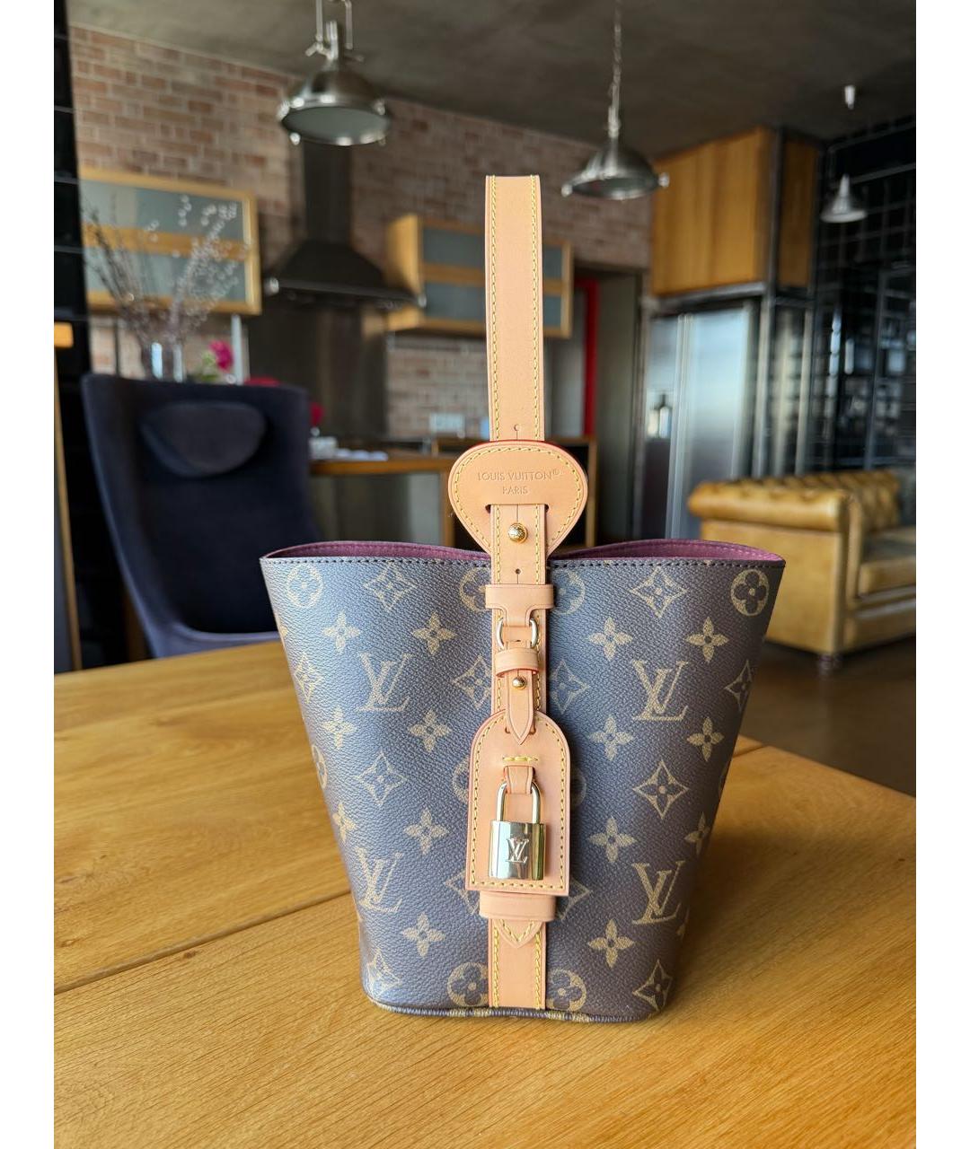 LOUIS VUITTON Мульти кожаная сумка с короткими ручками, фото 9