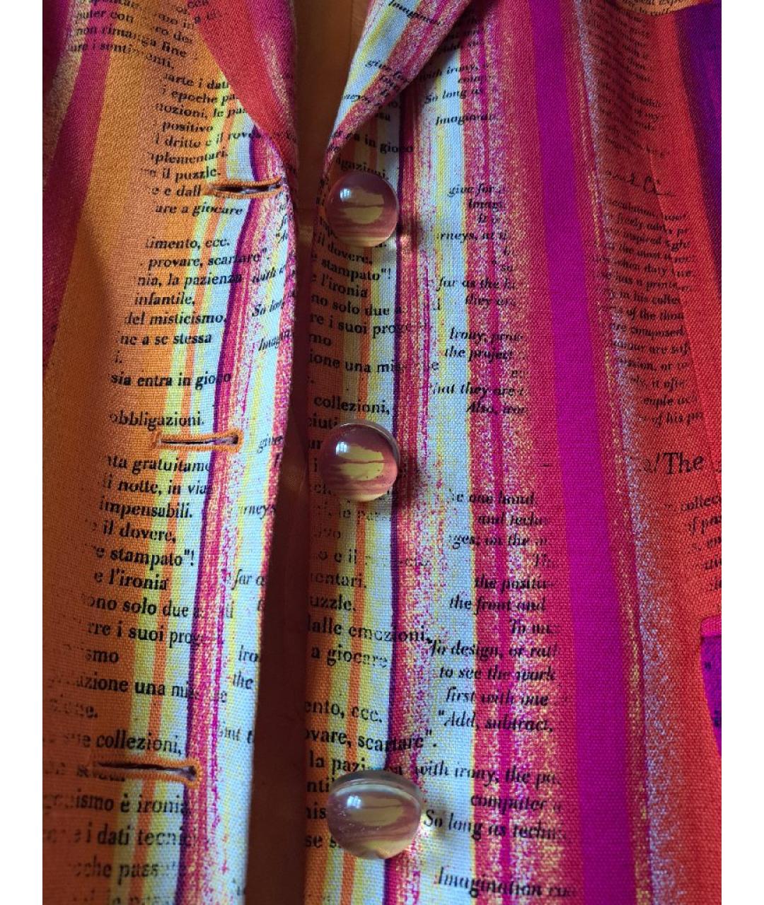 MOSCHINO Мульти жакет/пиджак, фото 5