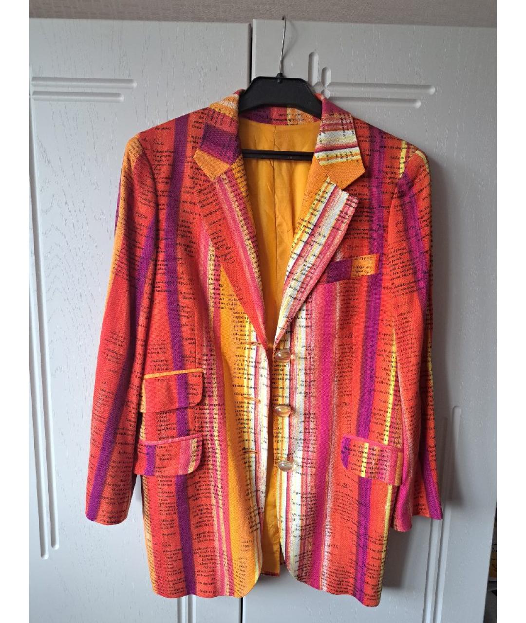 MOSCHINO Мульти жакет/пиджак, фото 6