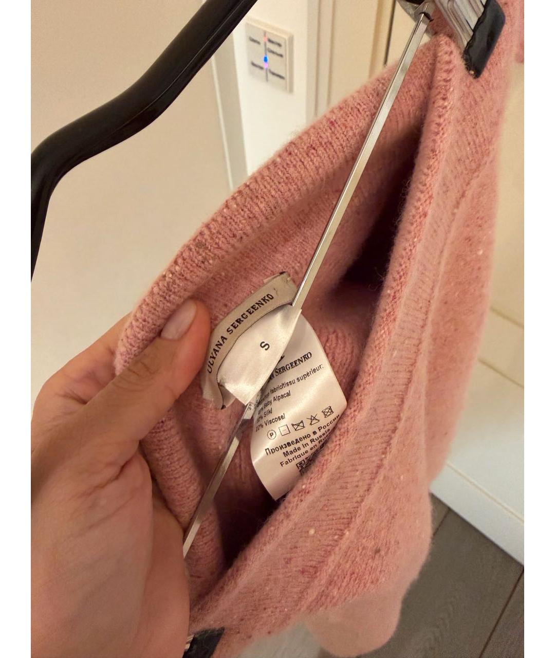 ULYANA SERGEENKO Розовый костюм с юбками, фото 3