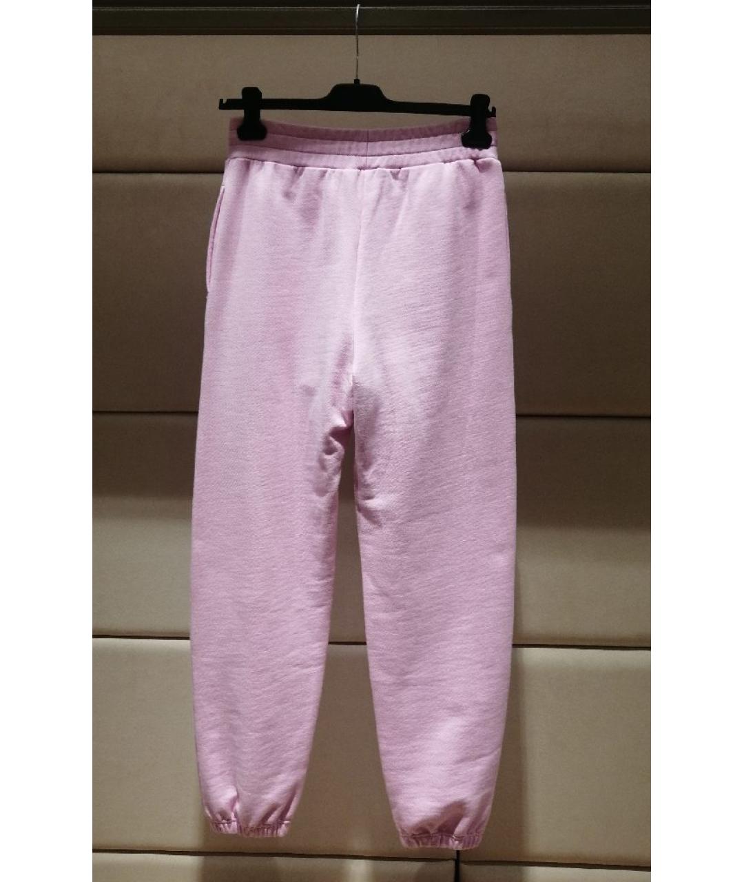 MSGM Розовые хлопковые спортивные брюки и шорты, фото 2