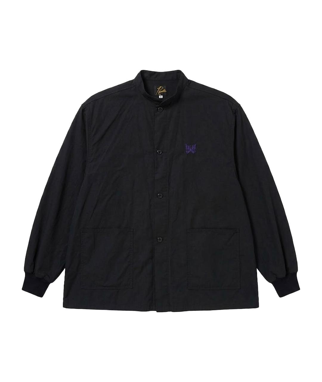 NEEDLES Темно-синяя хлопковая кэжуал рубашка, фото 1