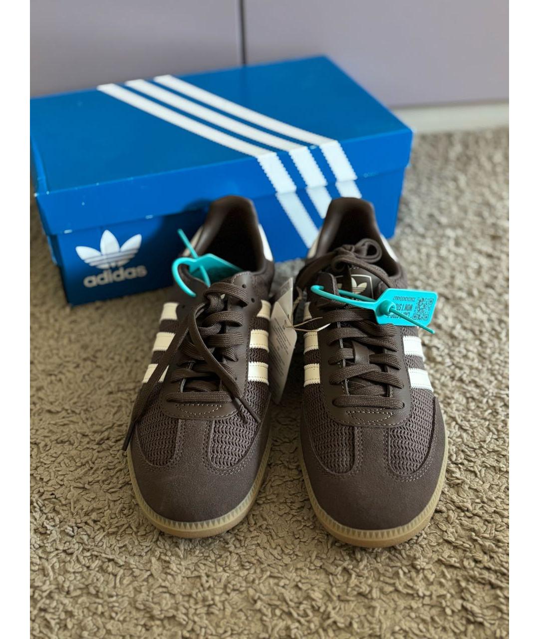 ADIDAS Коричневые кроссовки, фото 2