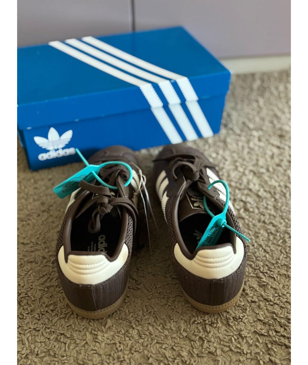 ADIDAS Коричневые кроссовки, фото 4