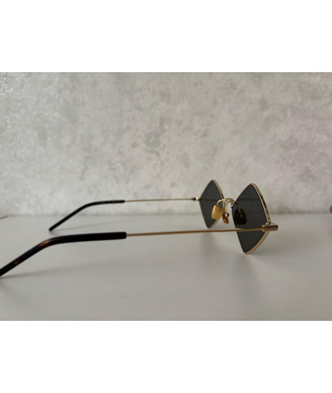 SAINT LAURENT Черные солнцезащитные очки, фото 2