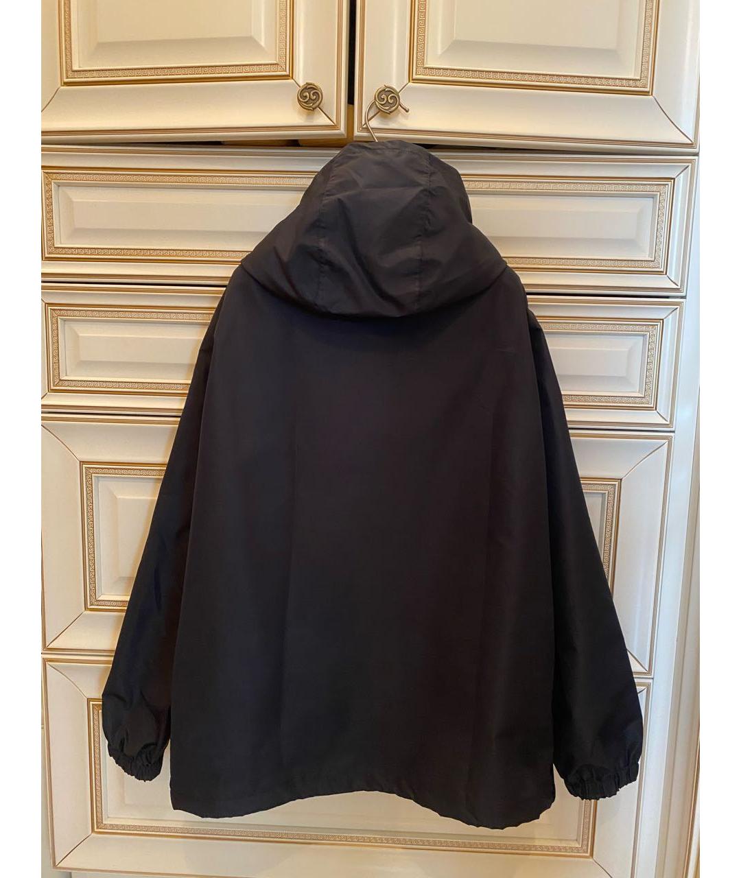 MIU MIU Черная полиэстеровая куртка, фото 2