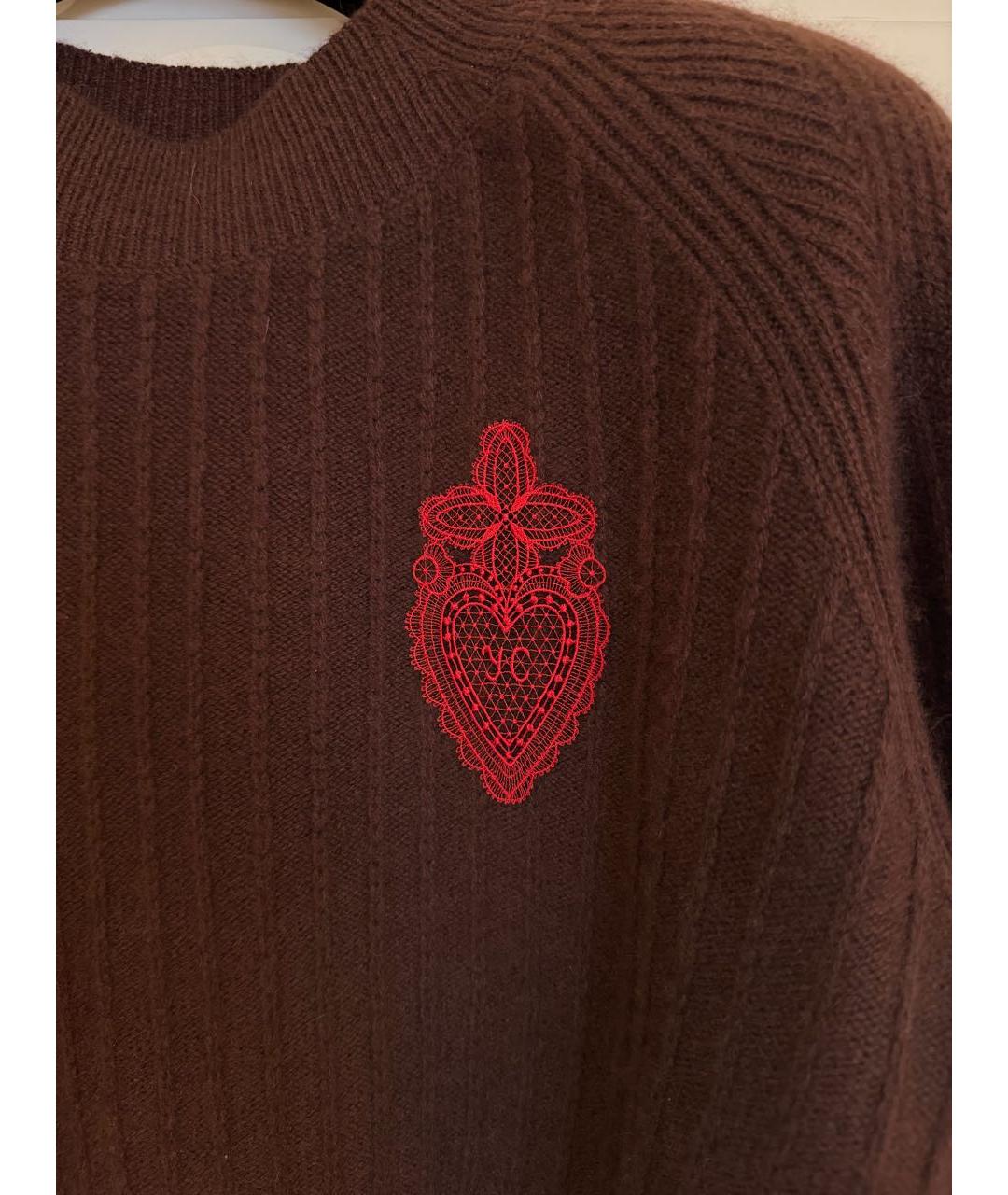ULYANA SERGEENKO Коричневый джемпер / свитер, фото 3